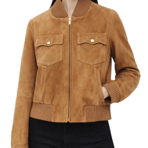 Cavaro – Suede Bomberjacke