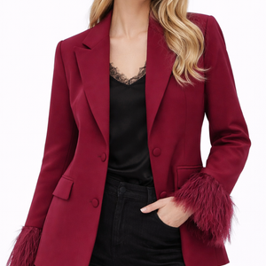 Rosélle – Feather Blazer