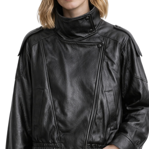 Raven – Bikerjacke aus PU-Leder