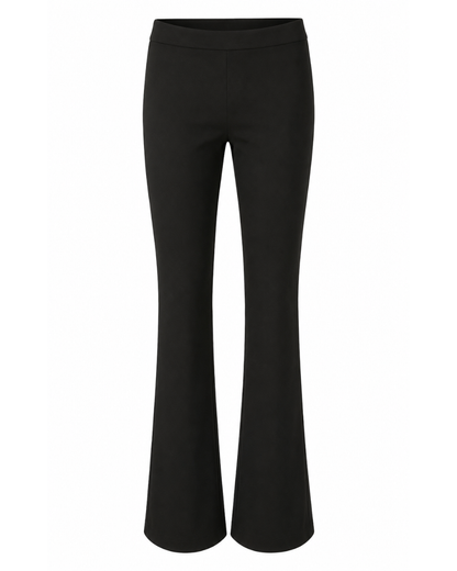 Élise Flared Fit Pants – Black