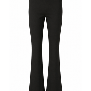 Élise Flared Fit Pants – Black