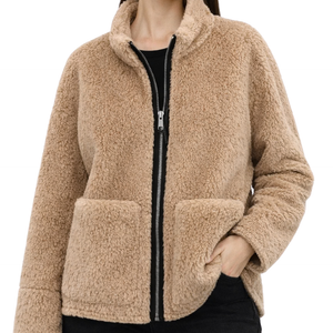 Floreva – Fluffy Faux Fur Coat