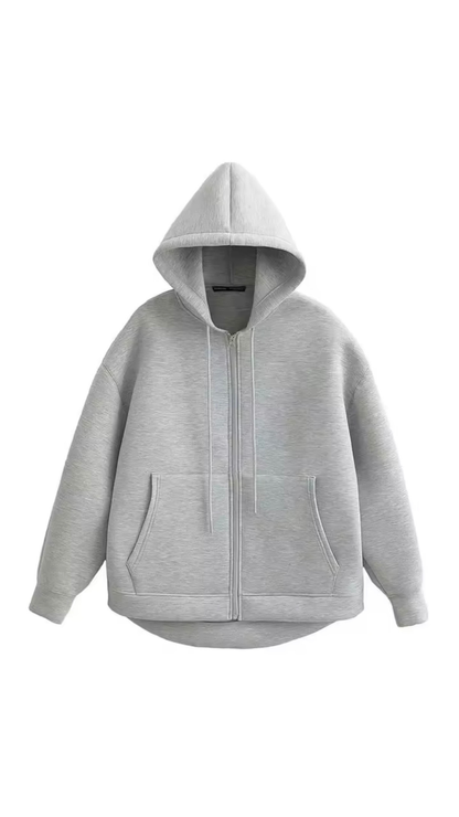UrbanCore™ Oversized Zip Hoodie