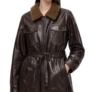 Kaela – Coated Buckle Jacket