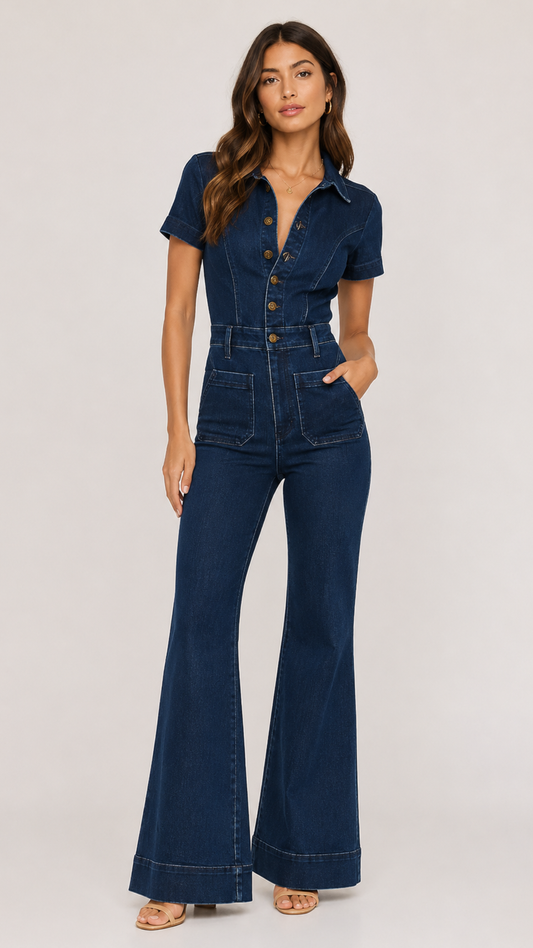 Sienna Denim Jumpsuit