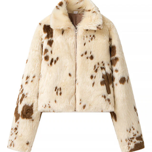 Zayra – Animal Faux Fur Jacket