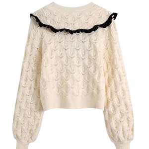 Elviane – Bow Knit Sweater