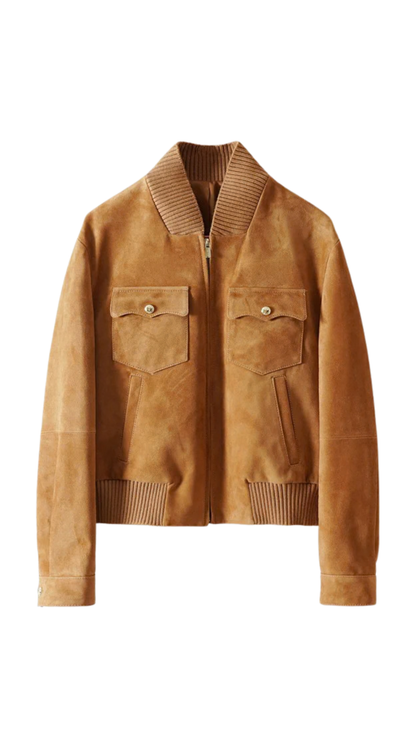 Cavaro – Suede Bomberjacke