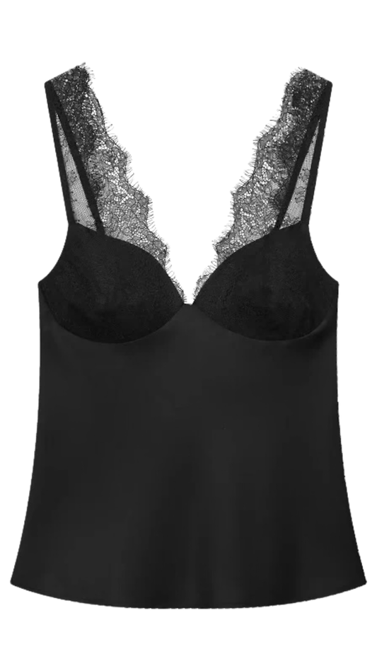 Noctéra – Satin Corset Top