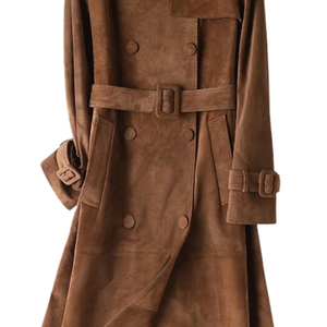 Valenor – Wildleder Trenchcoat