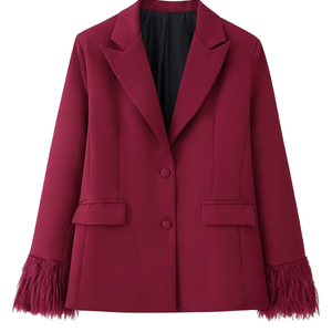 Rosélle – Feather Blazer