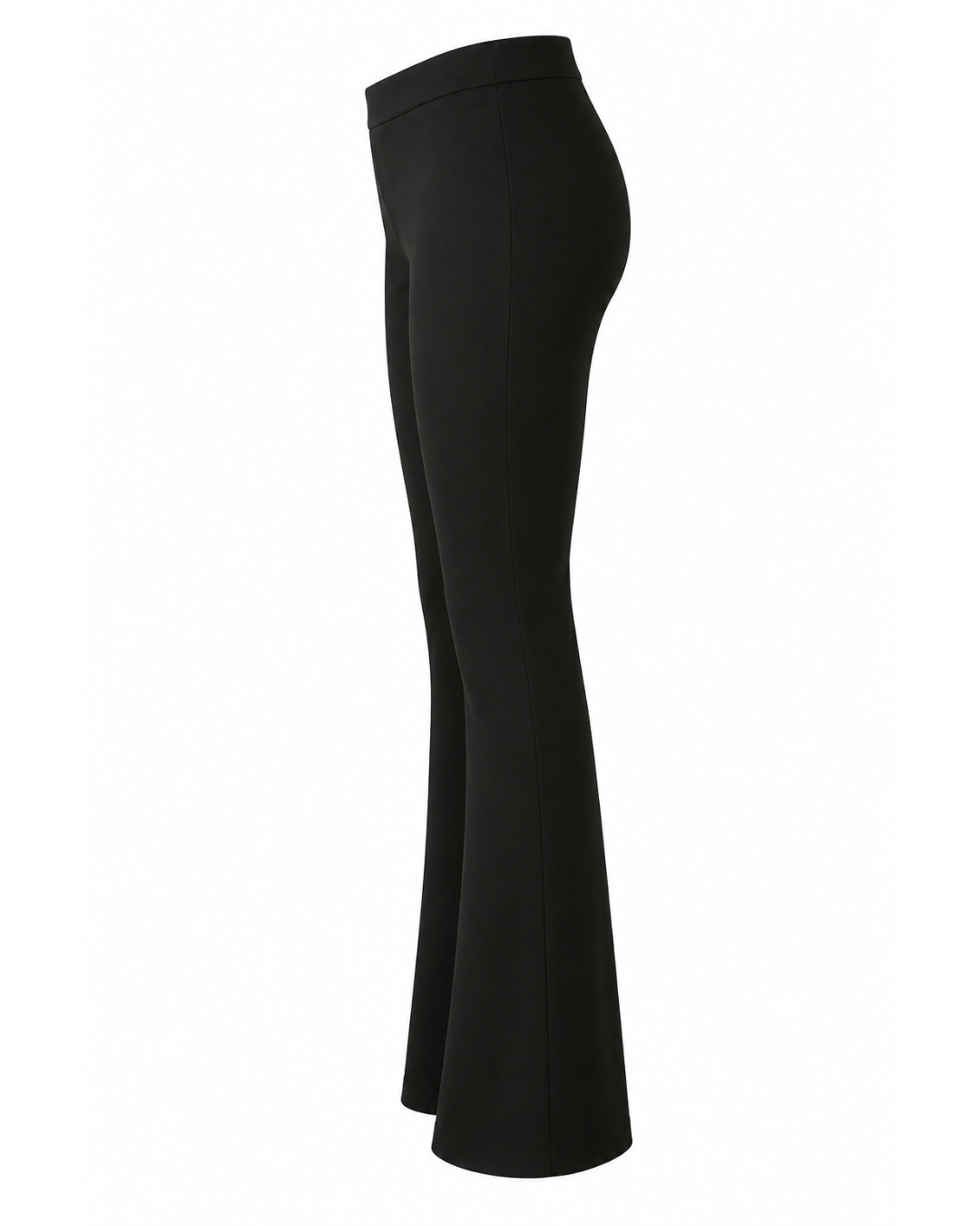 Élise Flared Fit Pants – Black