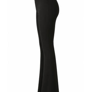 Élise Flared Fit Pants – Black