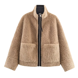 Floreva – Fluffy Faux Fur Coat