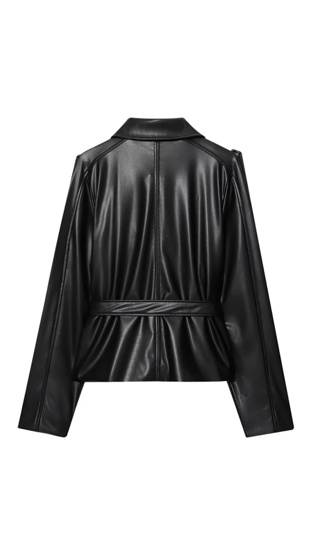Lioré – Leather Short Trench