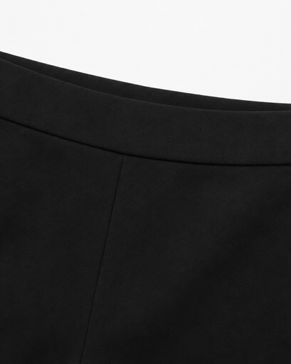 Élise Flared Fit Pants – Black