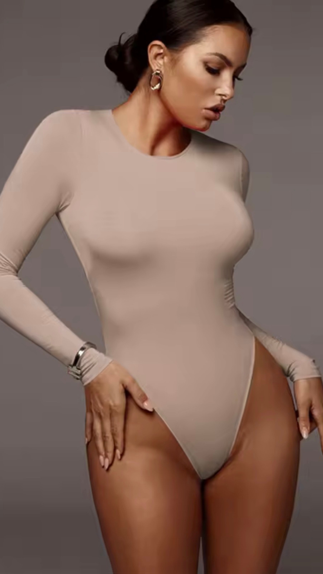 Silhouette Luxe Langarmbody