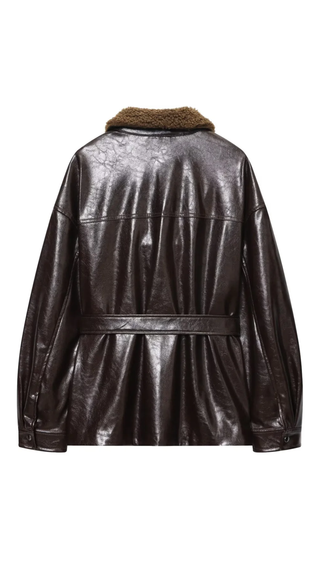Kaela – Coated Buckle Jacket