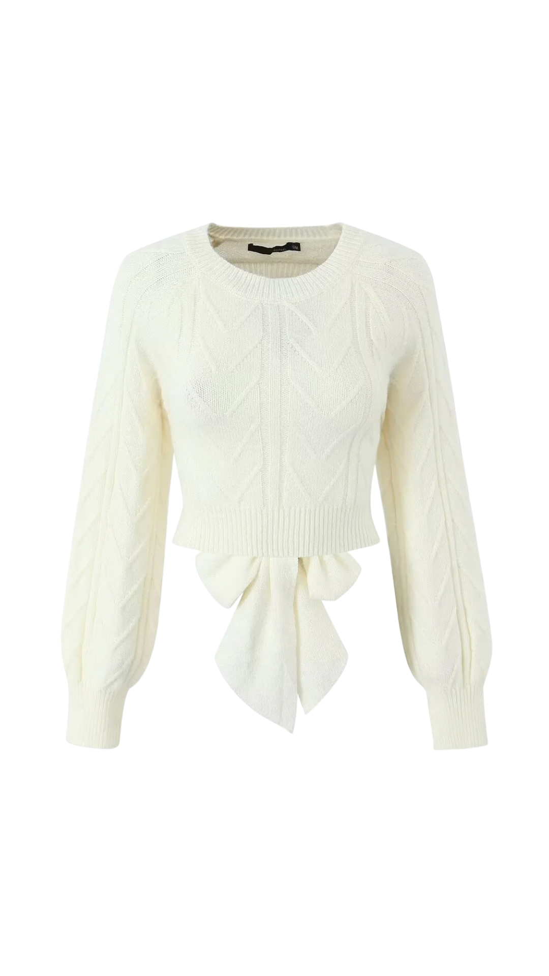 Arielle – Open Back Knit Sweater