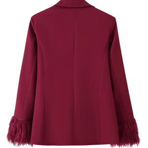 Rosélle – Feather Blazer