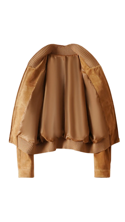 Cavaro – Suede Bomberjacke