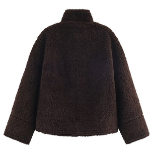 Floreva – Fluffy Faux Fur Coat