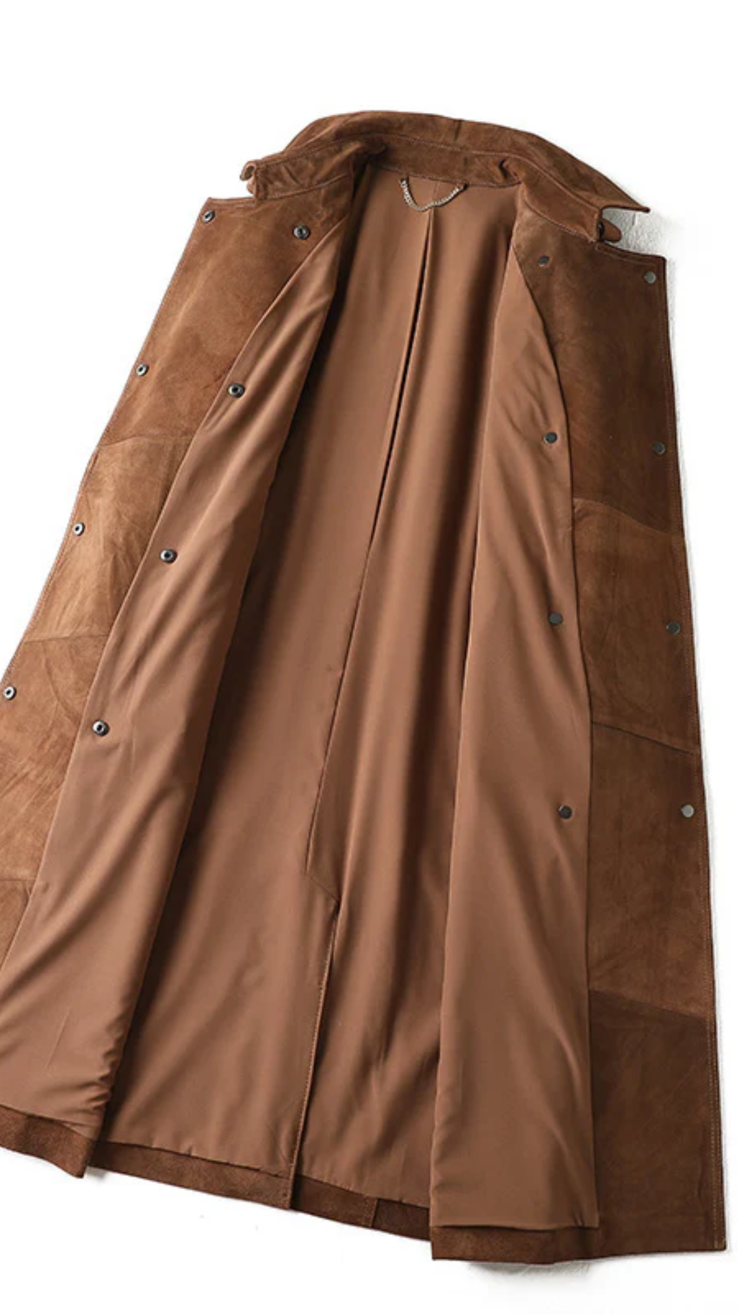 Valenor – Wildleder Trenchcoat