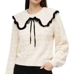 Elviane – Bow Knit Sweater