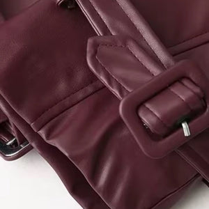 YVA - Jacke Bordeaux